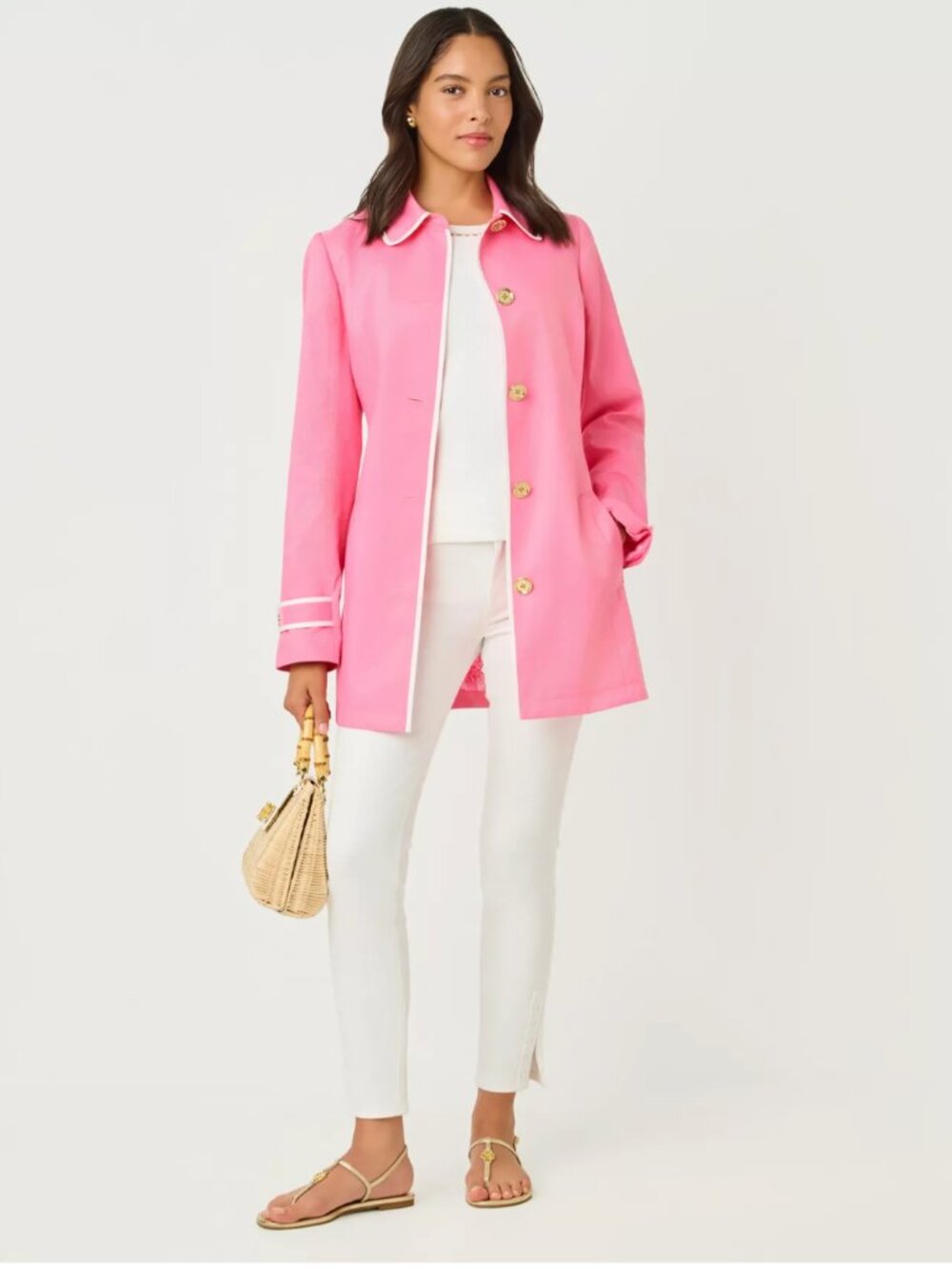 Lilly Pulitzer Dianne Jacket Confetti Pink 6 NWT - Picture 3 of 7
